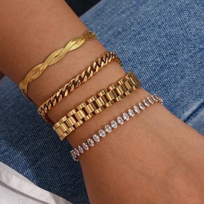 Armbånd i guld
