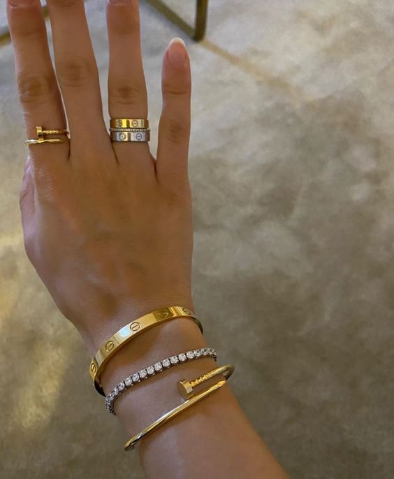 Armbånd i 18K guld